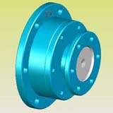 簧片聯軸器實體模型