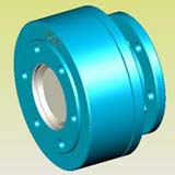 簧片聯軸器實體模型