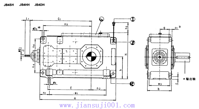 JH/B系列工業齒輪箱