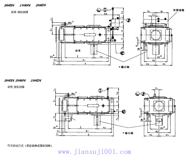 JH/B系列工業齒輪箱