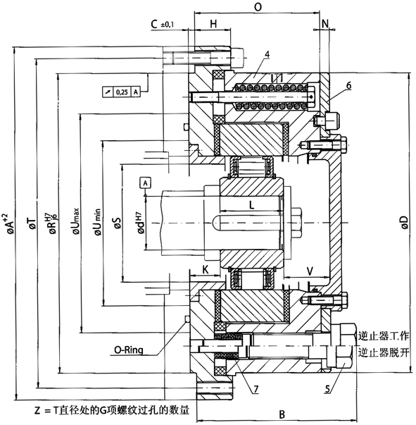 內部逆止器FXRT-螺栓連接