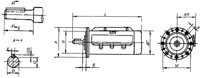 YHLQ-Hϵ�д�����؛�C�ú����خ���늄әC���γߴ�