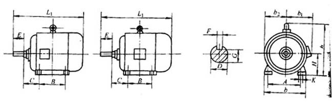 YKZ��FXZ�����ƄӮ���늄әC���γߴ磨H80��H160��