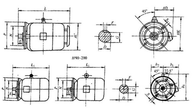 YKZ��FXZ�����ƄӮ���늄әC���γߴ磨H80��H160��